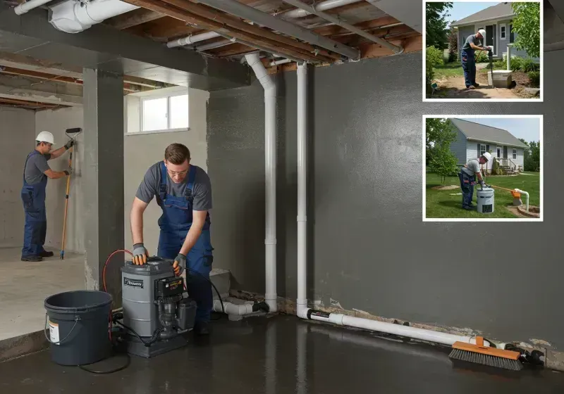 Basement Waterproofing and Flood Prevention process in Hutto, TX